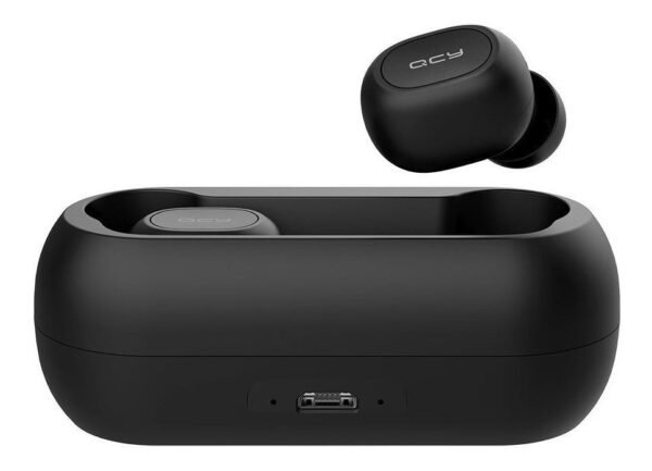 Fone De Ouvido Qcy T1c Bluetooth 5.1 Case 380mah Cor Preto - Image 11