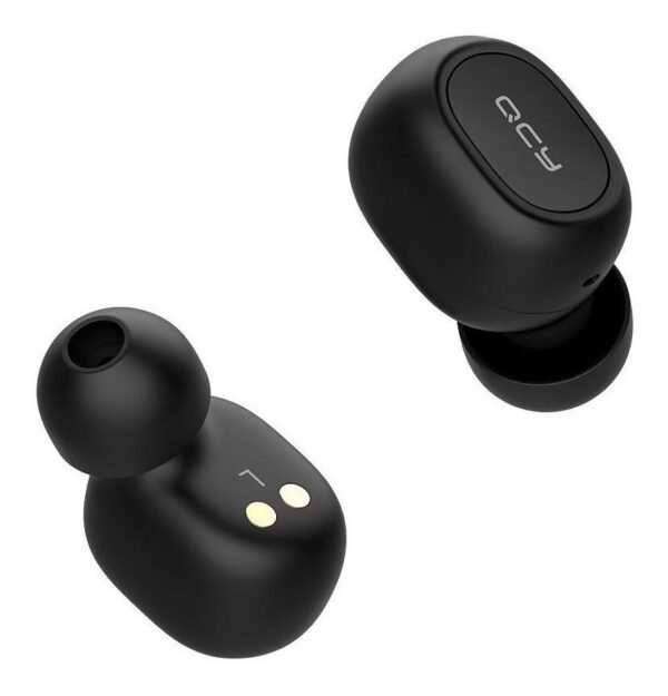 Fone De Ouvido Qcy T1c Bluetooth 5.1 Case 380mah Cor Preto - Image 9
