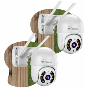 Kit 2câmera Ip Icsee Prova D'água Infravermelho Externa Wifi - Bahrein