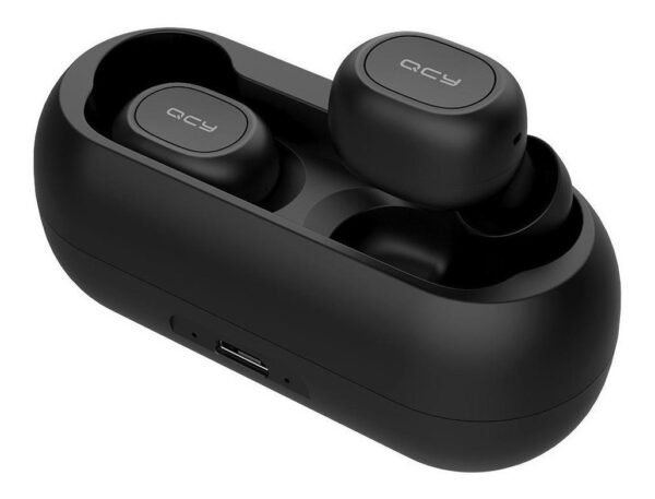 Fone De Ouvido Qcy T1c Bluetooth 5.1 Case 380mah Cor Preto - Image 10