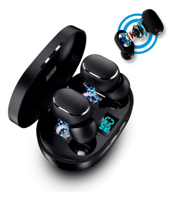 Fone De Ouvido Bluetooth Tws Sem Fio C/ Mic Compatível Com Todos Celulares
