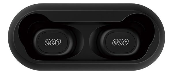 Fone De Ouvido Qcy T1c Bluetooth 5.1 Case 380mah Cor Preto - Image 2